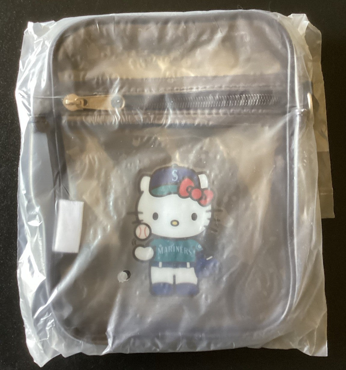 2026 Seattle Mariners Hello Kitty Clear Crossbody Bag SGA 5/15/26 Brand New