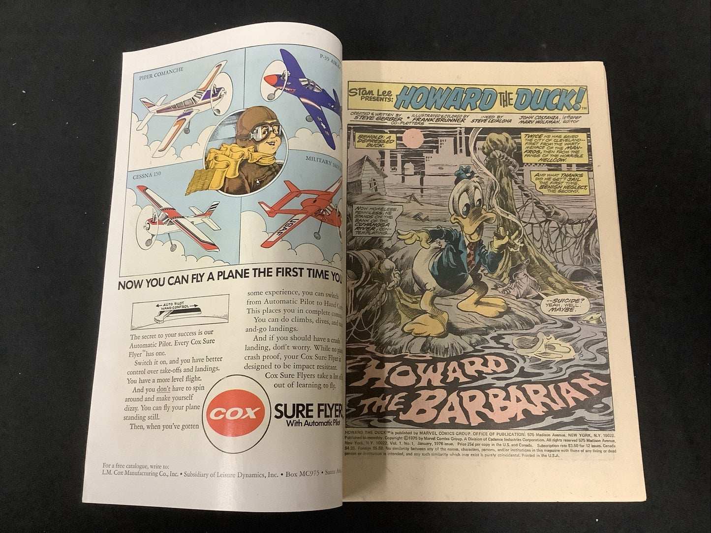 Howard the Duck #1 (Marvel January 1976) VF/NM (9.0) Steve Gerber/Frank Brunner