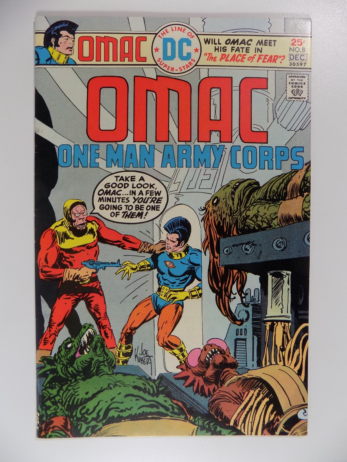 OMAC #8 DC Comic December 1975 Very Fine