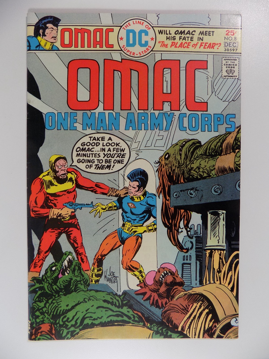 OMAC #8 DC Comic December 1975 Very Fine