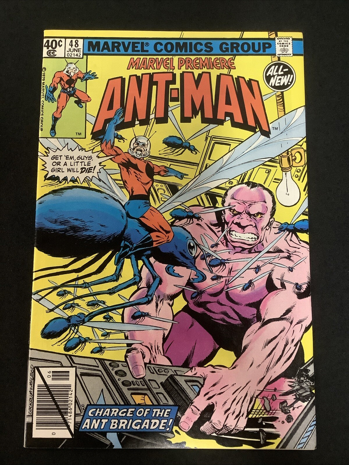 Marvel Premiere #48 (Marvel June 1979) NM- (9.2) 2nd App Scott Lang As Ant-Man