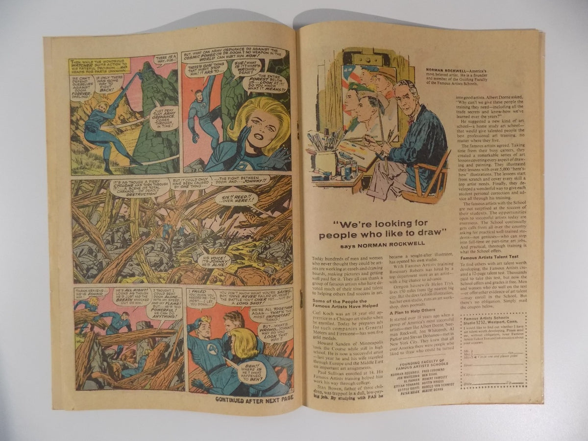Fantastic Four #60 Marvel Comic March 1967 Fine/Very Fine