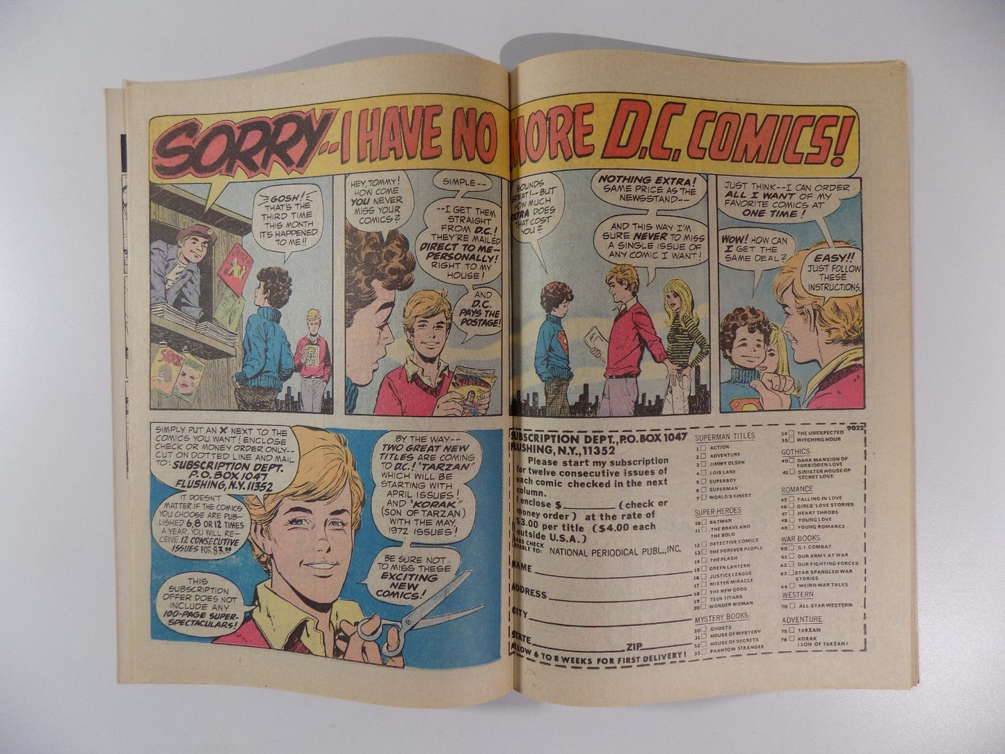 New Gods #7 DC Comic March 1972 Very Fine+