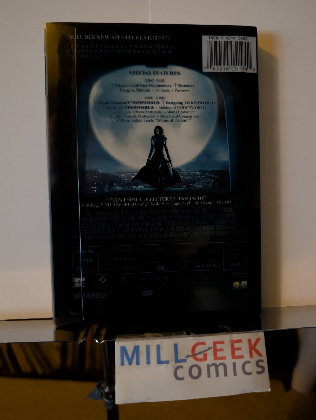 Underworld, Unrated Extended Cut (DVD) Like New -JD