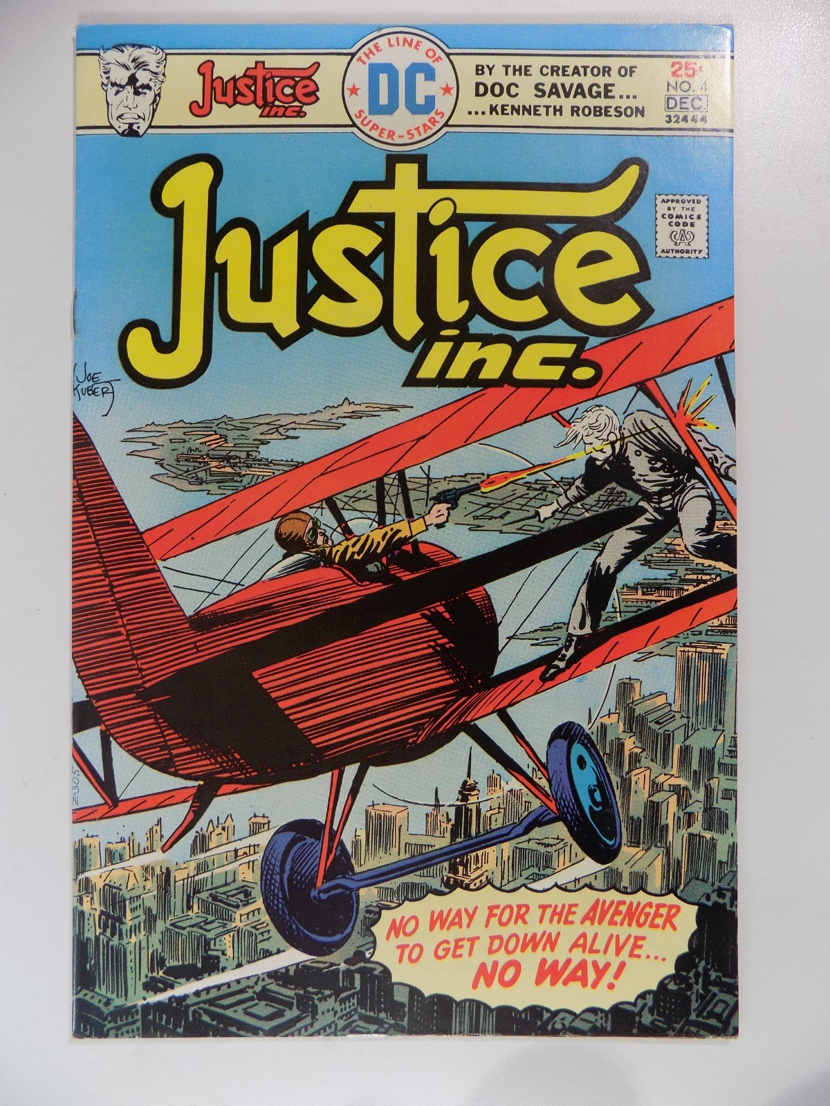 Justice inc. #1-4 DC Comic 1975 High Grade Run