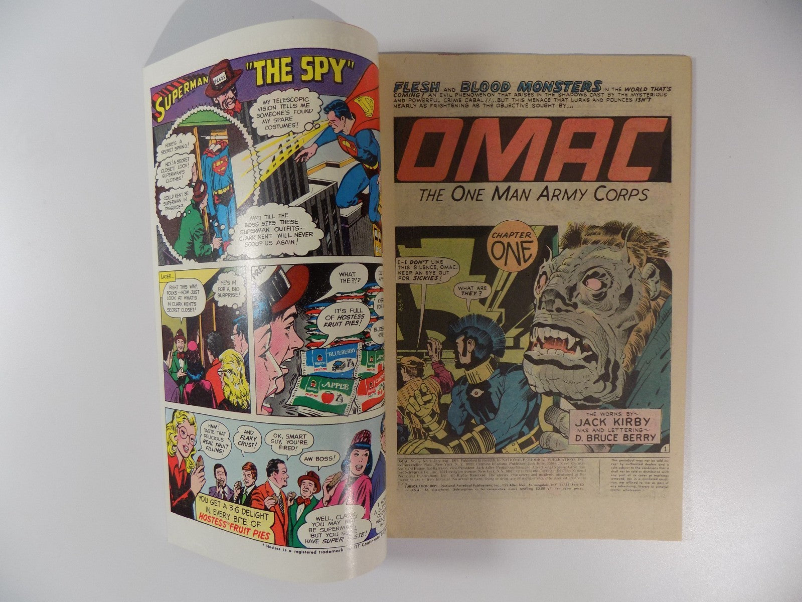 OMAC #6 DC Comic August 1975 Very Fine
