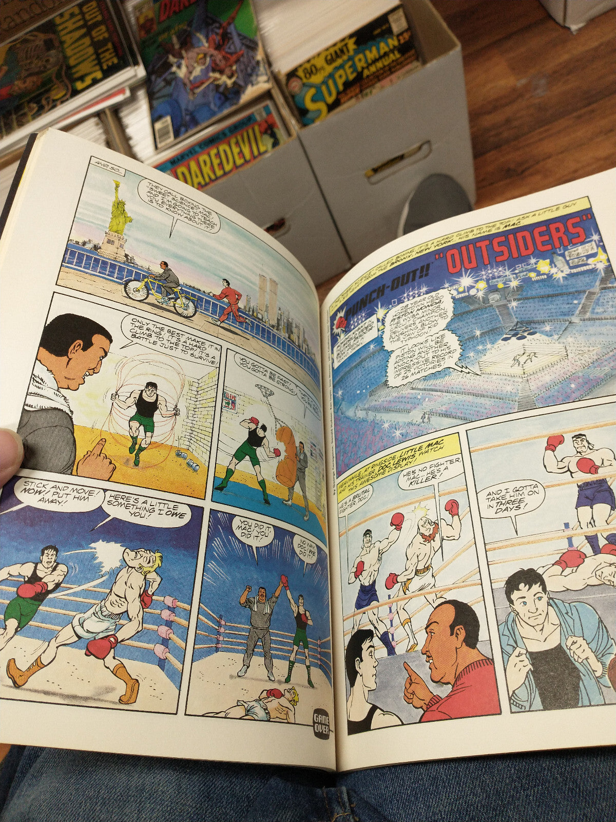 Nintendo Comics System #1 Super Mario Bros Zelda - Some Wear - w Sub card