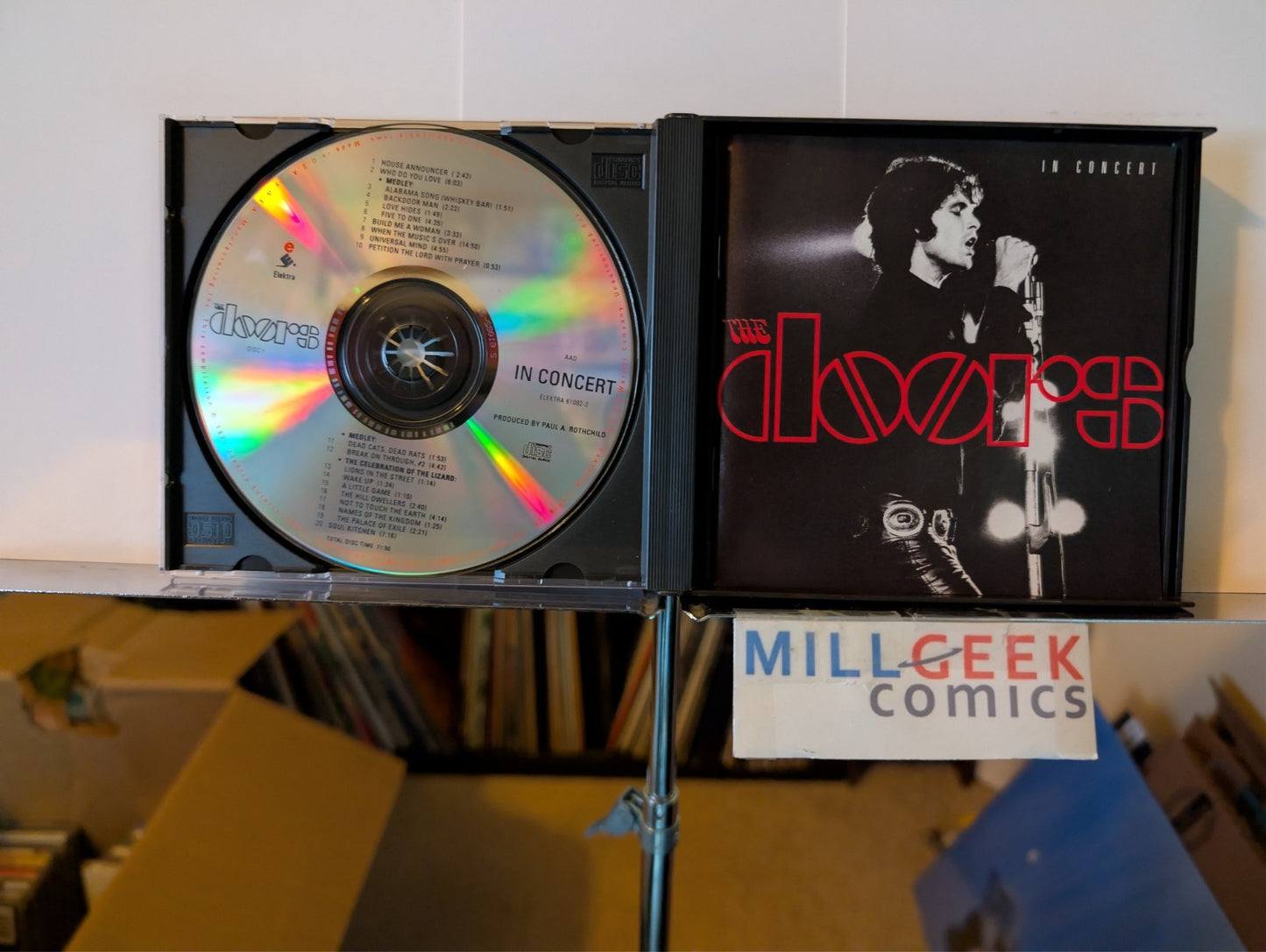 The Doors 4 CD Lot (Soft Parade, L.A. Woman, In Concert, Absolutely Live) -JD