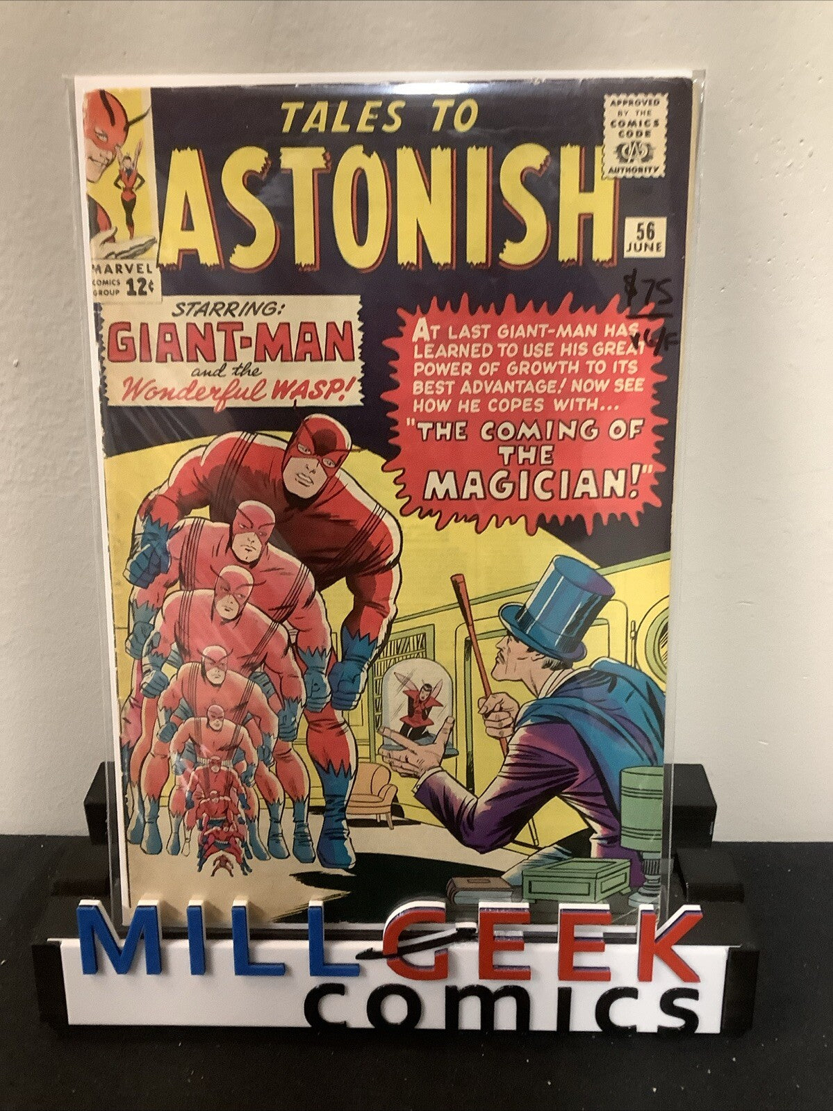 Tales to Astonish #56 (1964) VG/F (5.0) Stan Lee/Dick Ayer’s, 1st App Magician