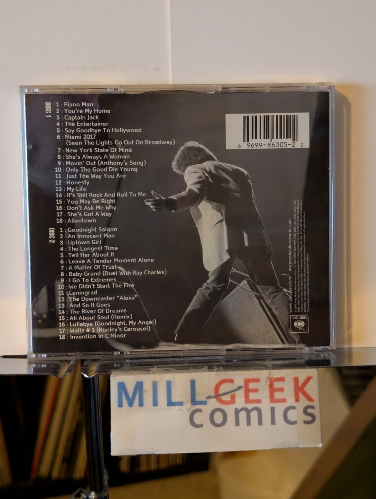 The Essential Billy Joel / Elton John Greatest Hits 1976-1986 (CD) Like New-JD