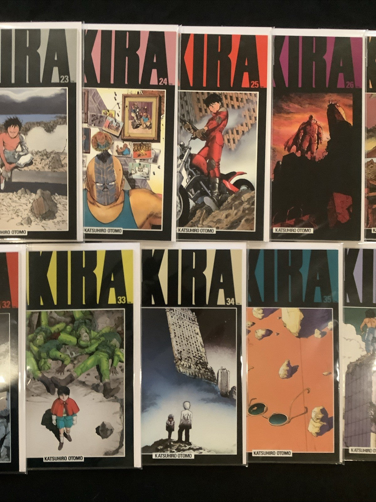 Akira #1-38 Complete Comic Set, Epic, Katsuhiro Otomo, Nice Looking VF+ - NM Avg
