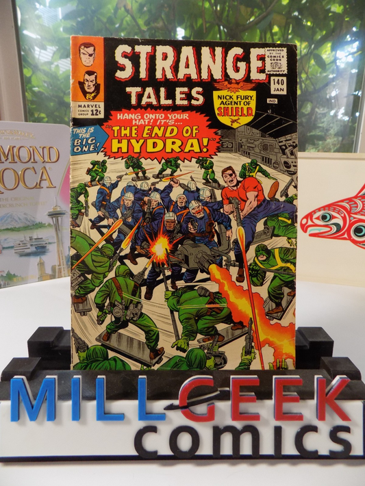 Strange Tales #140 Marvel Comic January 1966 Fine+