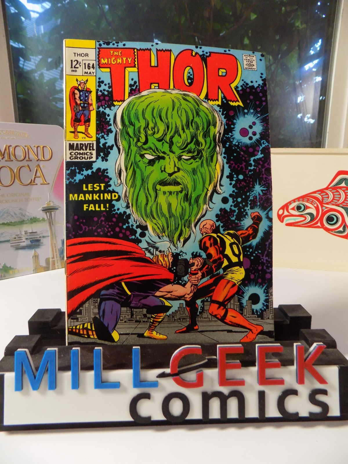 Thor #164 Marvel Comic May 1969 Fine/Very Fine