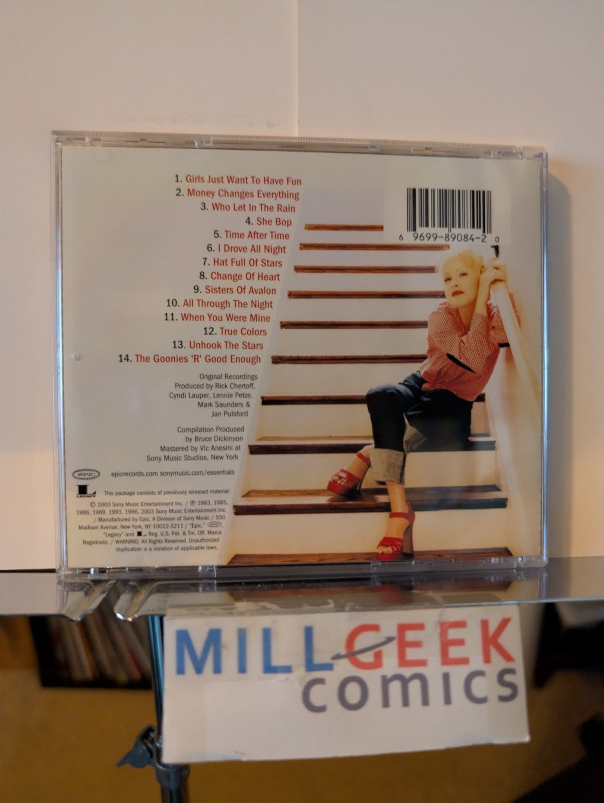 Electronic Pop 2 CD Lot (Cyndi Lauper, Annie Lennox) -JD