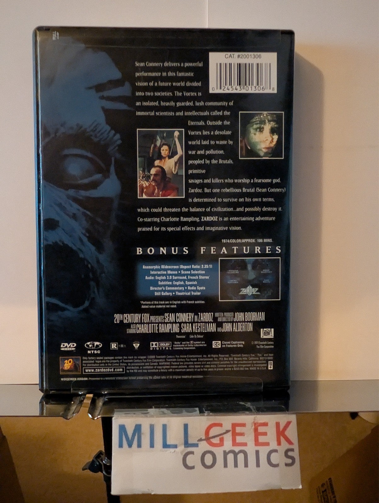 Zardoz / The Philadelphia Experiment, 2 Movie Set (DVD) Like New -JD