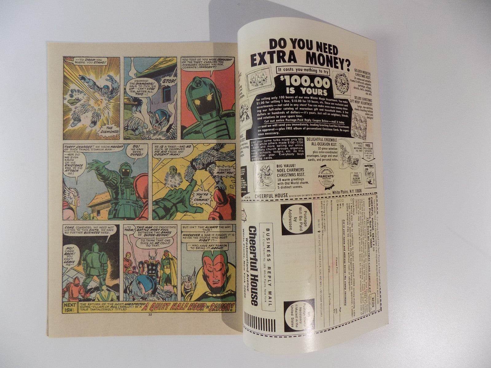 Avengers #130 Marvel Comic December 1974 Very Fine-