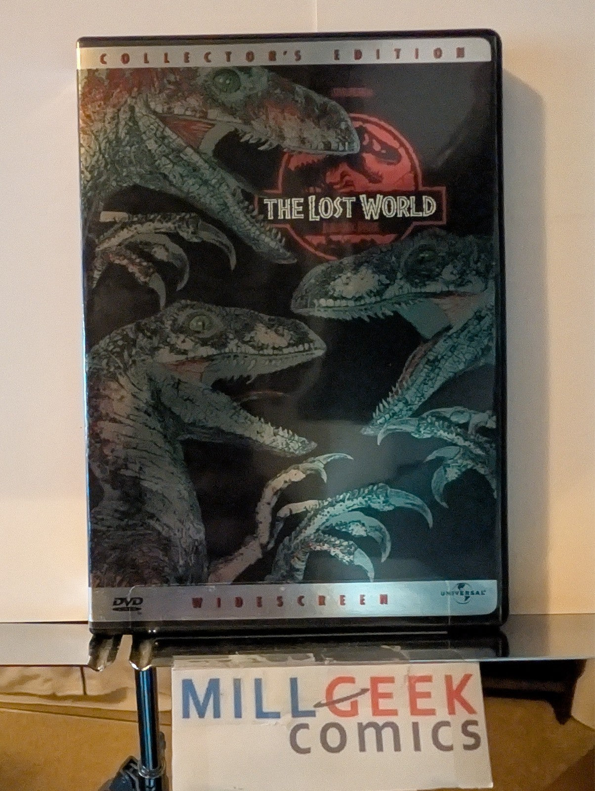 Jurassic Park / The Lost World, 2 Movie Set Collector's Ed (DVD) Like New -JD