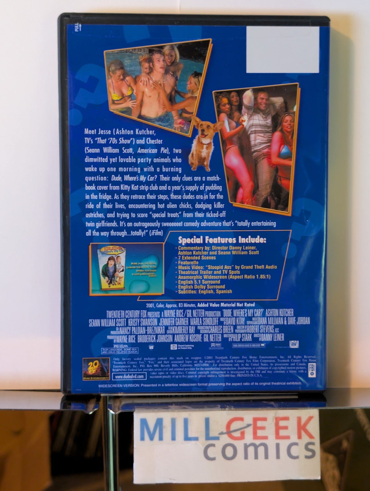 Meet the Parents / Dumb & Dumber / Dude, Where's My Car? 3 Movies (DVD) -JD