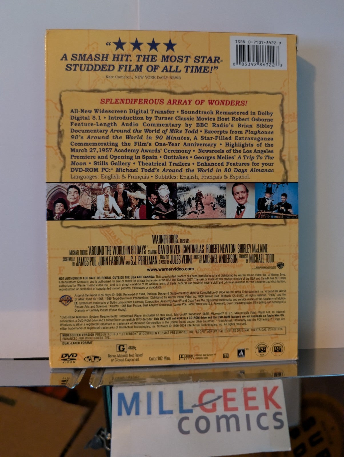 Arsenic and Old Lace / Around the World in 80 Days / Robin Hood (DVD) -JD