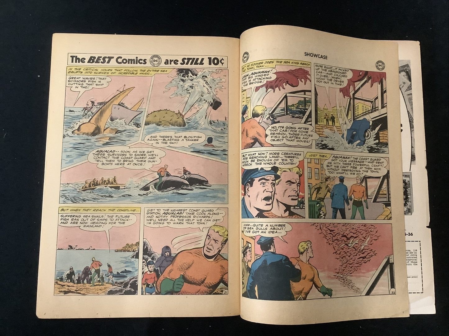 Showcase #31 (1961) VG- (3.5) Henry Boltinoff, Sea Beasts From One Million B.C.