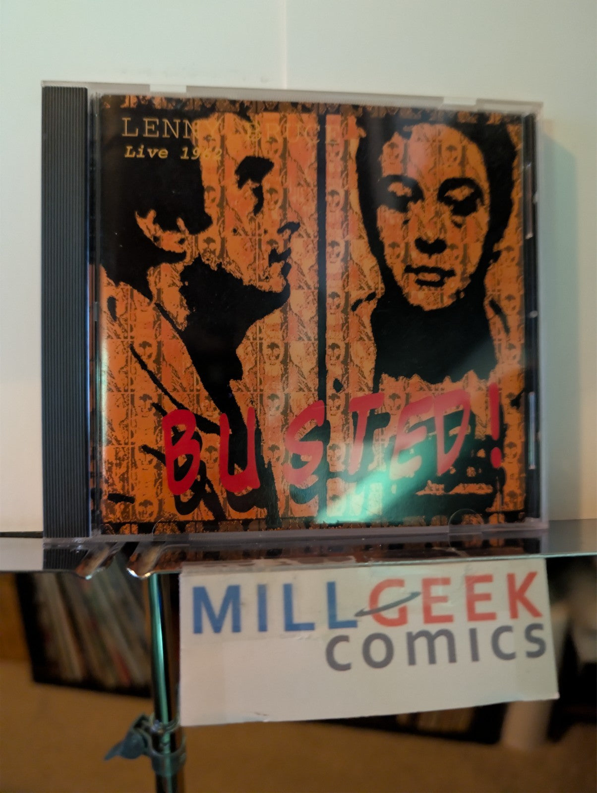 Lenny Bruce, 2 Standup Albums (The Carnegie Hall Concert & Busted!) -JD