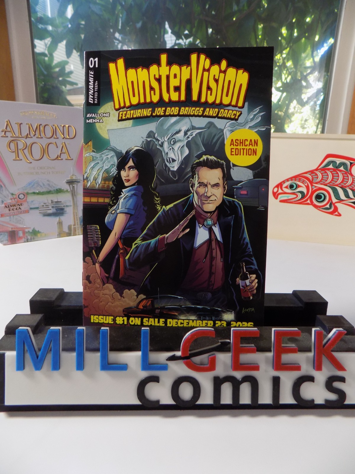MonsterVision #1 Ashcan Edition Dynamite Comic 2026