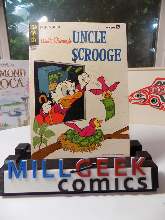 Walt Disney's Uncle Scrooge #44 Gold Key Comic August 1963 Fine/Very Fine