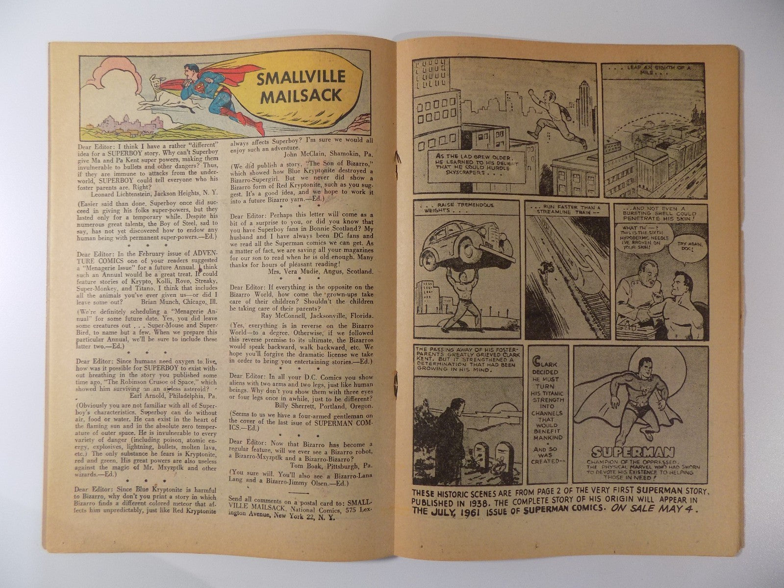 Adventure Comics #285 DC Comic Fine- June 1961