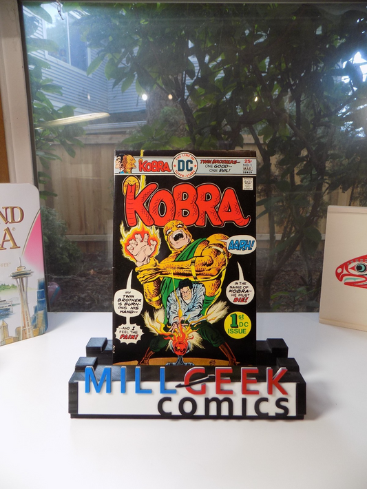 Kobra #1 DC Comic March 1976 Very Fine+