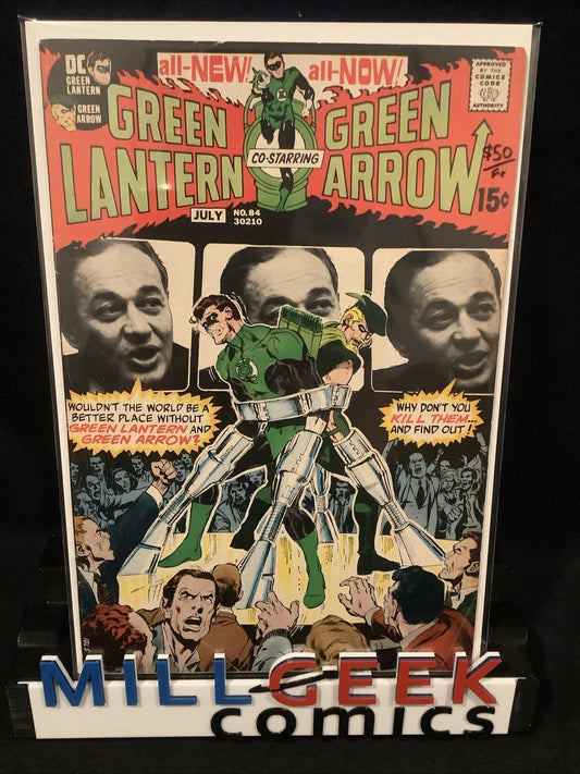 Green Lantern #84 (DC Comics June-July 1971) F+ (6.5) Neal Adams, Denny O’Neil
