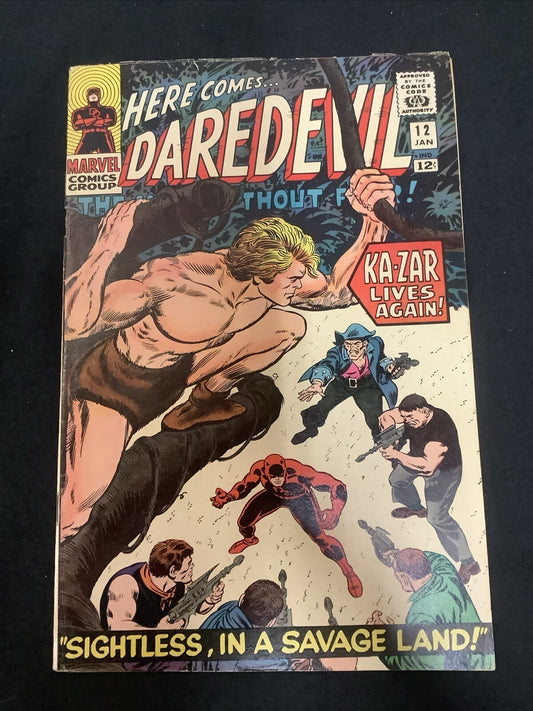 Daredevil #12 (1965) F- (5.5) Stan Lee/Jack Kirby, 1st App The Plunderer