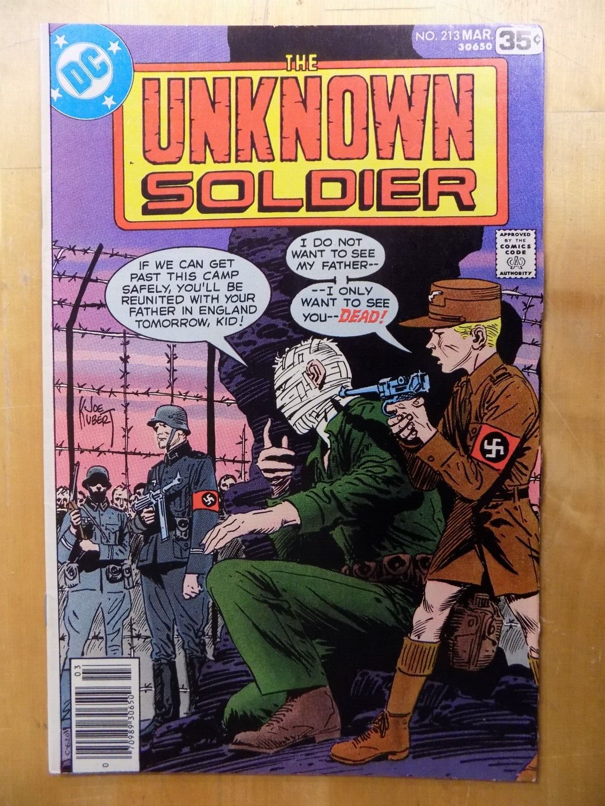 Unknown Soldier #212-221 DC Comics All Fine+ or Better Joe Kubert