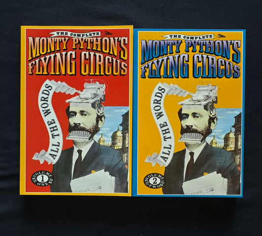 The Complete Monty Python's Flying Circus ALL THE WORDS Box Set (1989, JD)