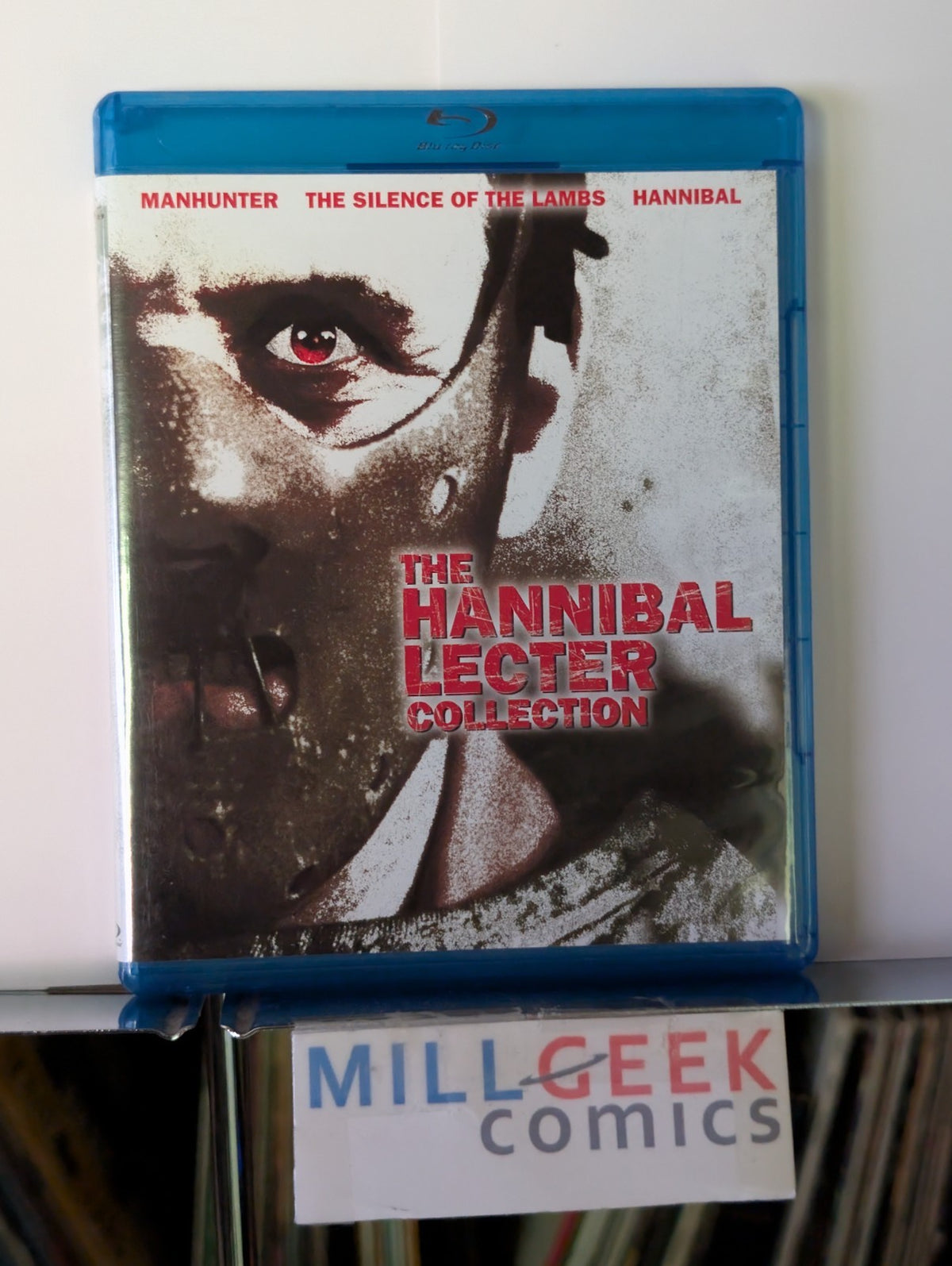 The Hannibal Lecter Collection, Anthony Hopkins (Blu Ray) -JD