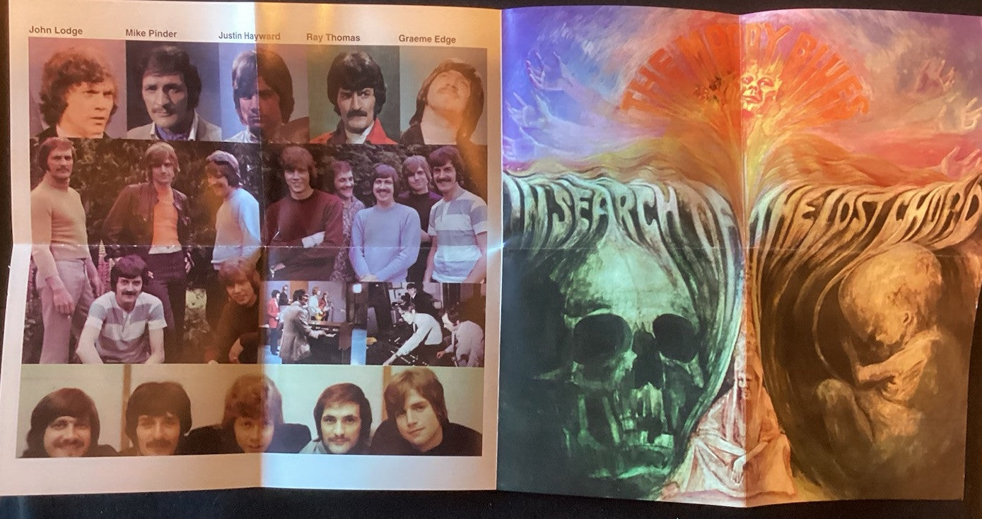 The Moody Blues In Search of the Lost Chord 24K Gold CD Audiophile Quality -JD
