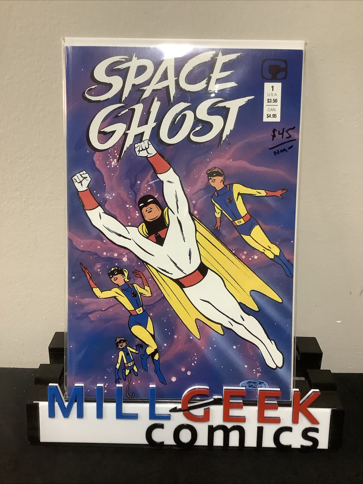 Space Ghost #1 (Comico Comics December 1987) NM- (9.2) Steve Rude