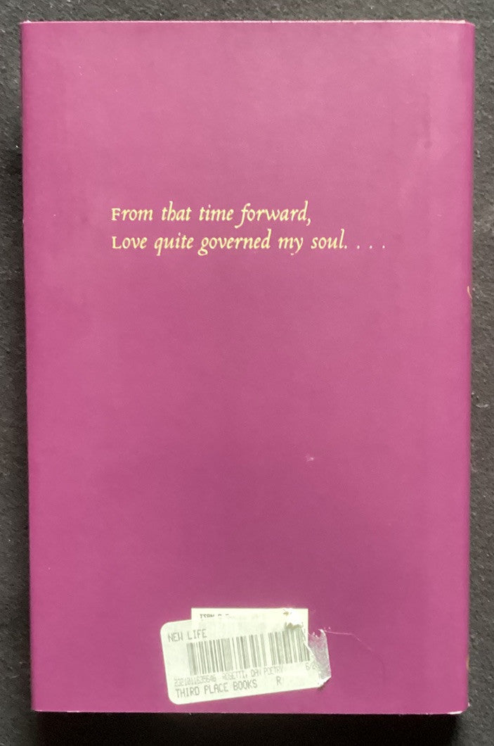 The New Life: Or La Vita Nuova by Alighieri, Dante -JD