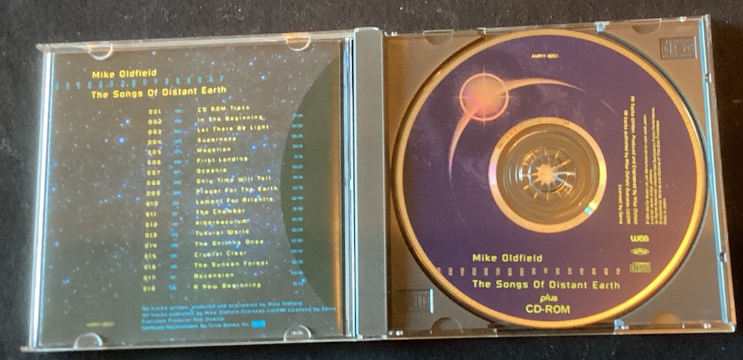 Oldfield, Mike : Songs of Distant Earth (Limited Edition CD/CD-ROM, Japan) -JD