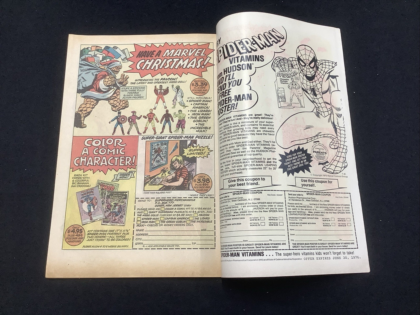 Fantastic Four #166 (Marvel Comics January 1976) VF (8.0) Thing Vs Hulk