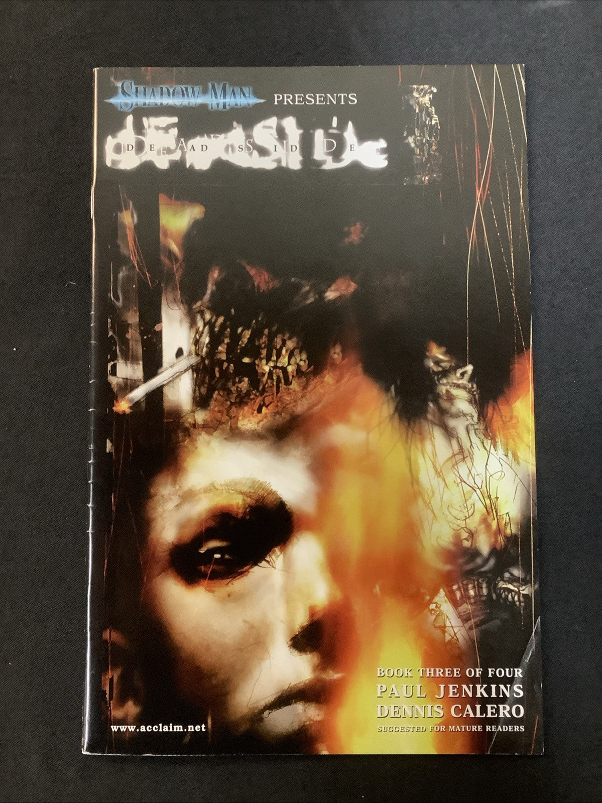 Shadowman presents Deadside #3 (Acclaim 1999) VF (8.0)Paul Jenkins/Dennis Calero
