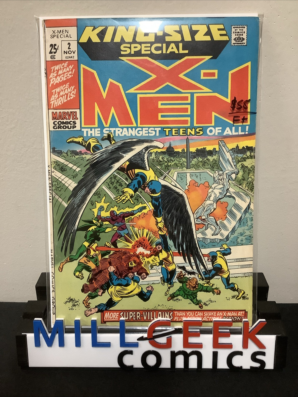 X-Men Annual #2 (Marvel Comics November 1971) F+ (6.5) Roy Thomas/Jay Gavin