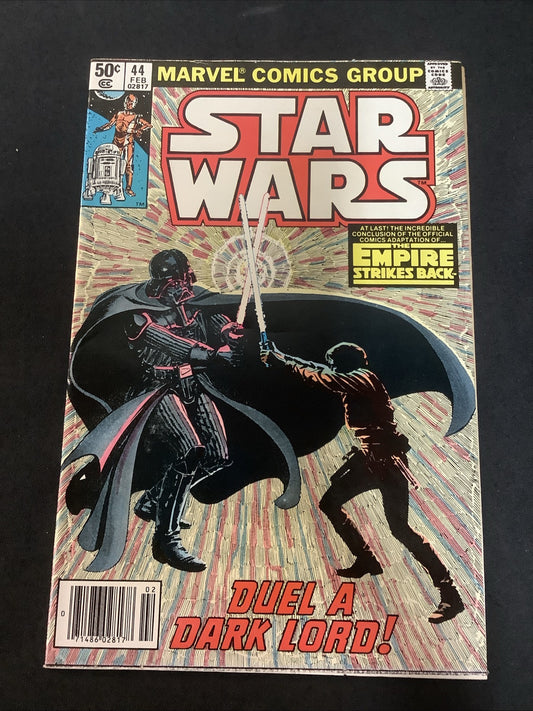 Star Wars #44 (Marvel Comics February 1981) VF (8.0) Newsstand Edition