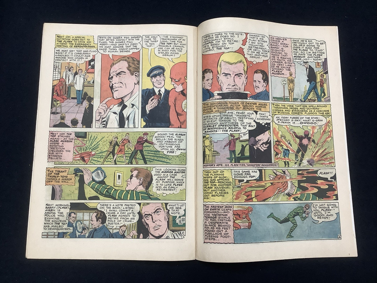 The Flash #157 (DC Comics December 1965) VG/F (5.0) Vs. The Top