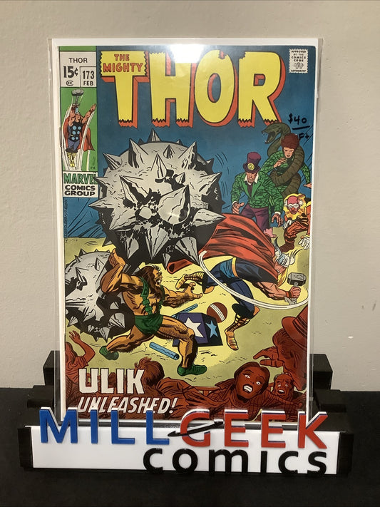 Thor #173 (Marvel Comics February 1970) F+ (6.5) Jack Kirby