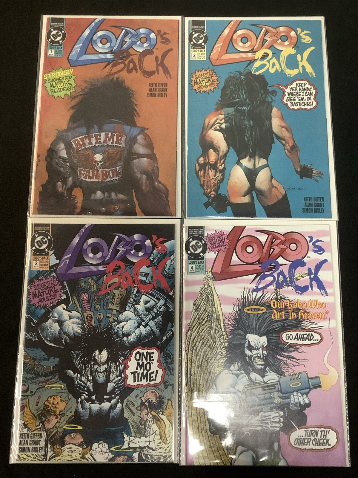Lobo Comic Bundle (Lobo #1-4, Lobo’s Back #1-4, Christmas Special #1) Giffen