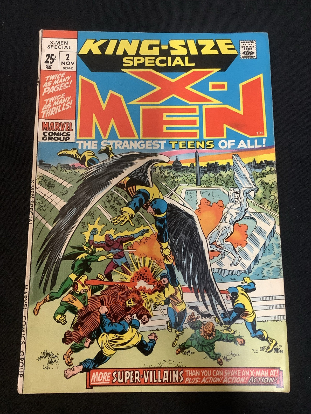 X-Men Annual #2 (Marvel Comics November 1971) F+ (6.5) Roy Thomas/Jay Gavin