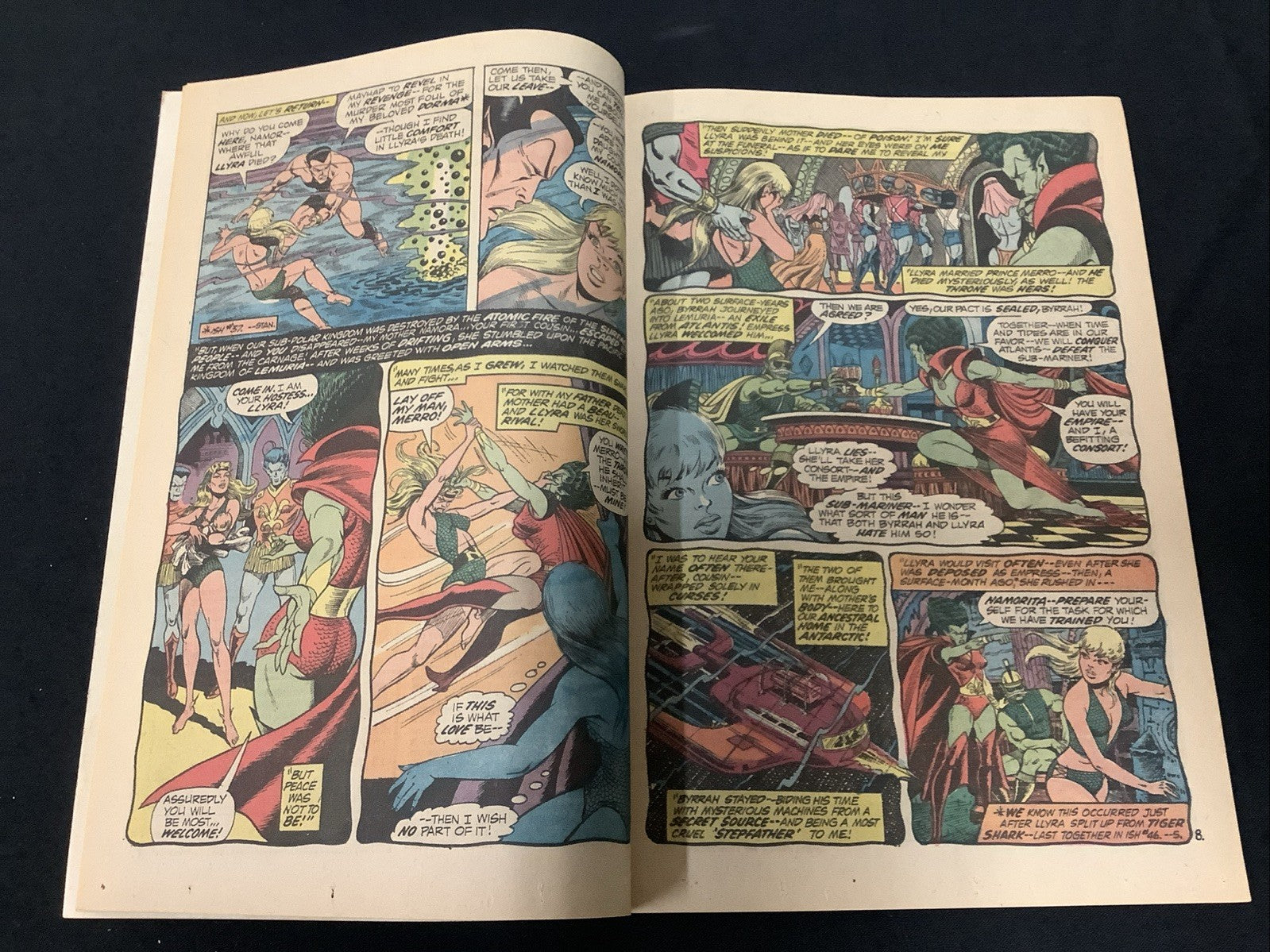 Sub-Mariner #51 (Marvel Comics July 1972) VF (8.0)  Origin Of Namorita