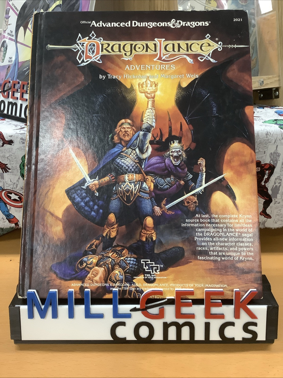 DragonLance Adventures AD&D 1987 Official Advanced Dungeons and Dragon (2021)