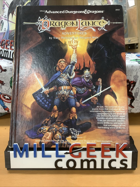 DragonLance Adventures AD&D 1987 Official Advanced Dungeons and Dragon (2021)