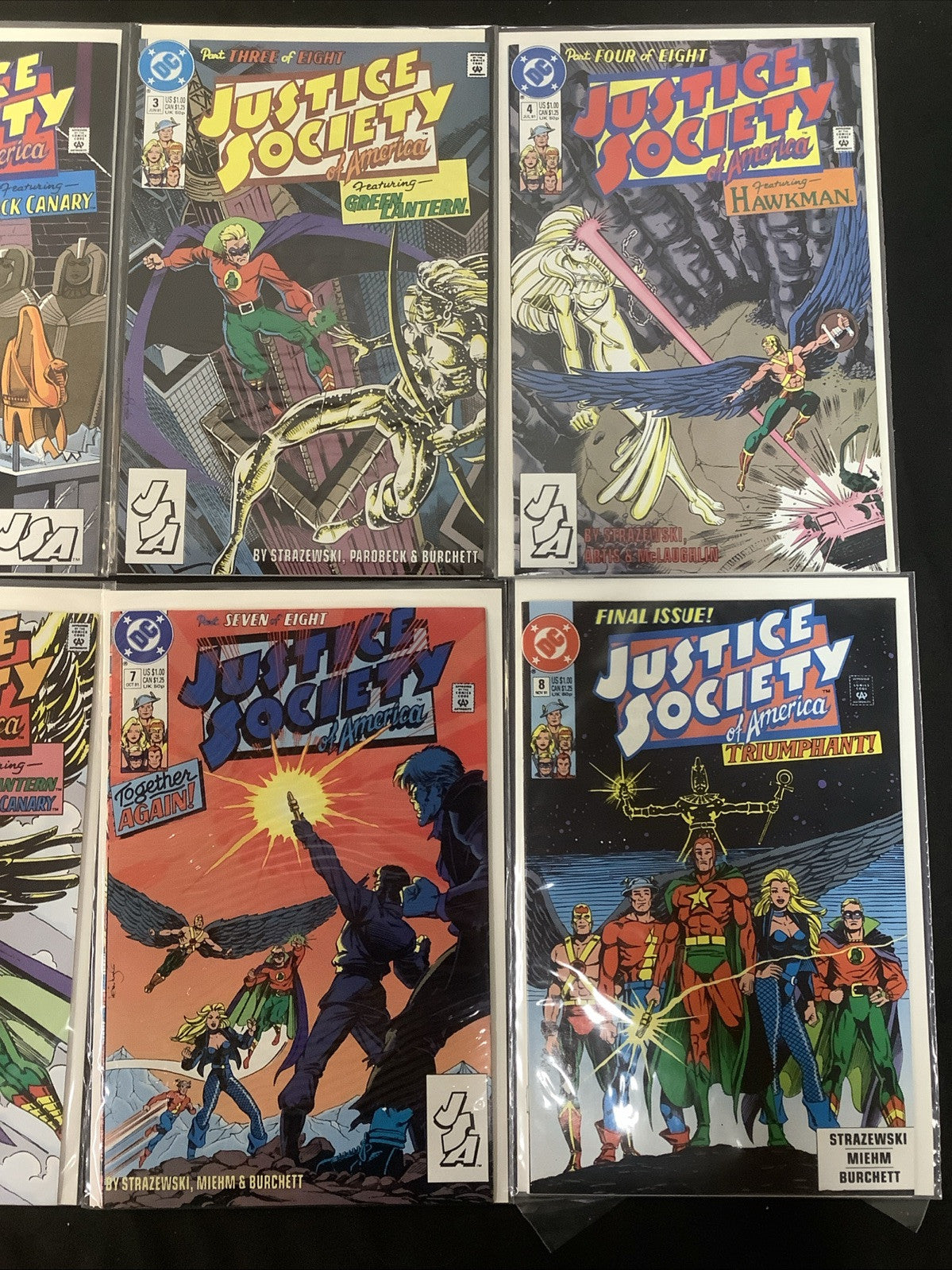 Justice Society of America #1-8 Complete Set + JSA #1 (vol.2) 1st Jesse Quick